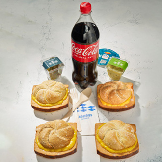 Tıka Basa Tavuk & Coca-cola (1 L) Menü görseli