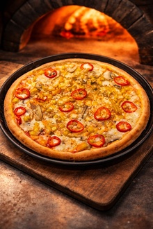 Tavuklu Pizza (Orta) görseli