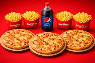 4'Lü Pizza (Orta) Menü görseli