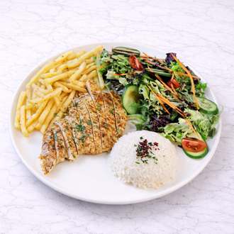 Izgara Tavuk Tabağı (Kekik Soslu) görseli