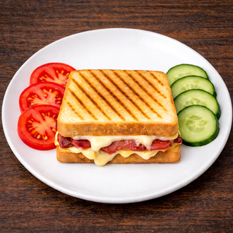 Pastırma Kaşarlı Tost L görseli