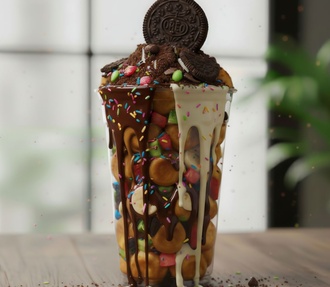 Oreolu Waffle Cup görseli