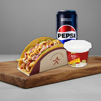 Taco Demy Tavuk Algida Menü görseli