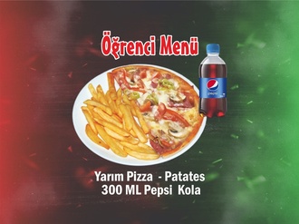 Pizzarria Öğrenci Menü görseli