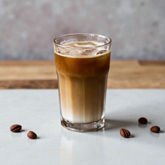 Iced Caffe Latte (16 Oz) görseli