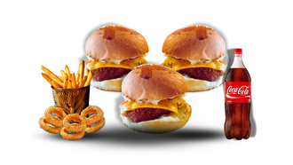 3'Lü Gıdak Burger Menü görseli