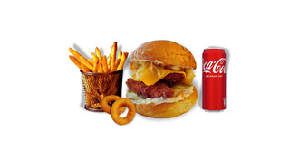 Crispy Nugget Burger Menü görseli