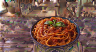 Salçalı Spagetti görseli