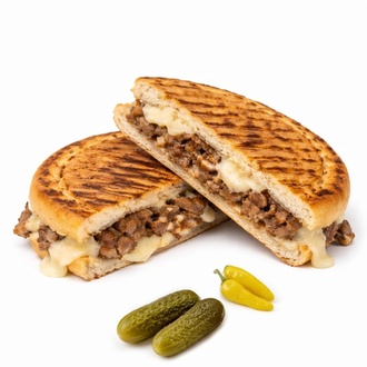 Kavurmalı Kaşarlı Bazlama Tost görseli