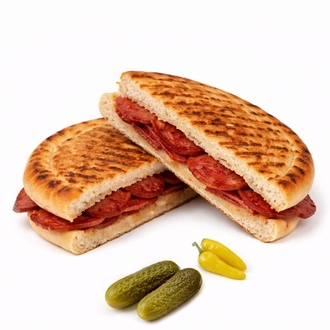 Sucuklu Bazlama Tost görseli