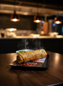 4'Lü Tavuk Döner Dürüm Menü görseli