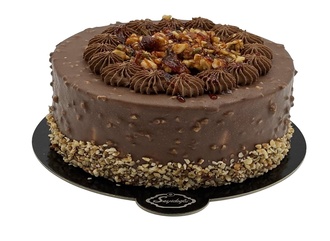 Krokan Çikolatalı Pasta (4-6 Kişilik) görseli