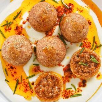 Haşlanmış İçli Köfte görseli