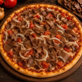 Etli Pizza (Orta) görseli