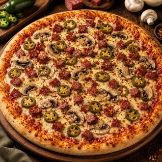 Meksika Pizza (Büyük) görseli