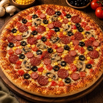 Süper Pizza (Orta) görseli