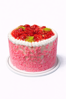 Frambuaz Vanilya Pasta (6 Kişilik) görseli