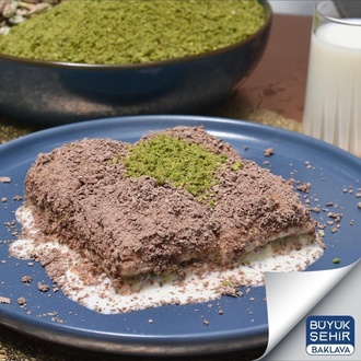 Soğuk Baklava Fıstıklı (1 Kg) görseli