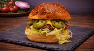 Yellow Knife Smash Et Burger görseli