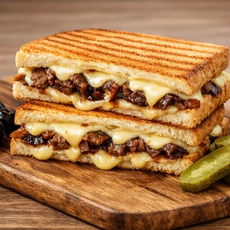 Kavurmalı Kaşarlı Tost görseli