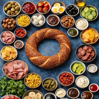 Kendi Simitli Sandviçini Oluştur görseli