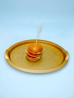 Double Tavuk Burger Tekli görseli