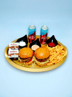 6'Lı Et Burger Menü görseli