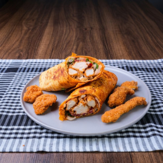 Çıtır Tavuklu Taco Soslu Dürüm görseli