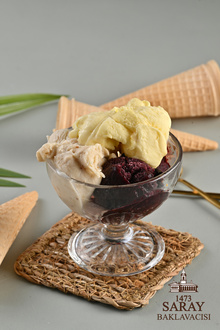 Maraş Usulü Sade & Çikolatalı Dondurma (250 Gr.) görseli