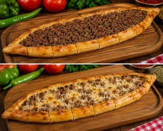 Kıymalı Kaşarlı Pide görseli