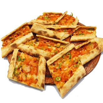 Sebzeli Mantarlı Kaşarlı Pide görseli