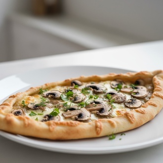 Mantarlı Pide görseli