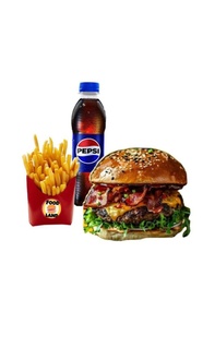 Salalmlı Et Burger Menü görseli