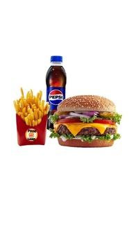 Cheese Burger Menü görseli