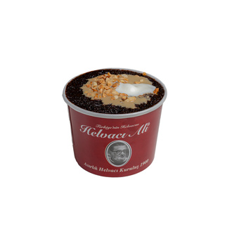 Çikolatalı İrmik Helvası Dondurmalı (200 Cc) görseli