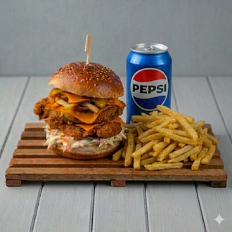 Double Special Çıtır Burger görseli