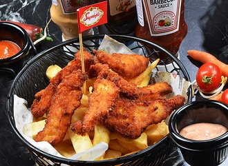 Cajun Chicken Basket görseli