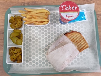 Karışık Ayvalık Tost Klasik Menü görseli