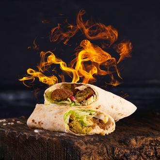 Falafel Wrap görseli