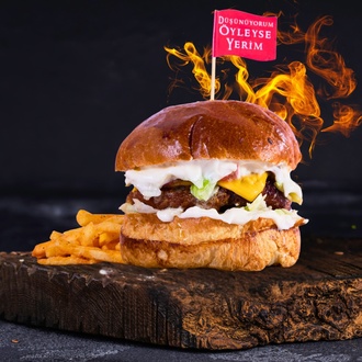 Klasik Sosrates Burger görseli