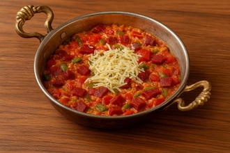 Kavurmalı Kaşarlı Menemen görseli