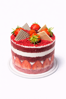 Red Velvet Pasta (6 Kişilik) görseli