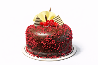 Frambuaz Çikolata Pasta (8 Kişilik) görseli