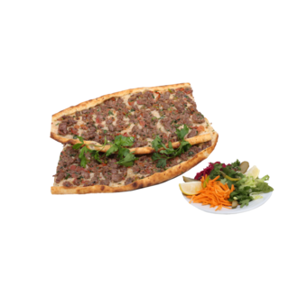 Kuşbaşılı Mantarlı Pide görseli