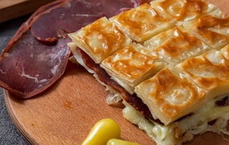 Pastırmalı Kaşarlı Adana Böreği (300 Gr.) görseli