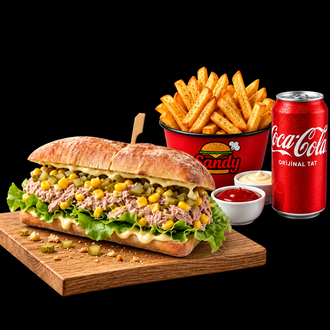 Ton Balıklı Ciabatta Sandviç Menü görseli