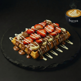 Klasik Belçika Waffle görseli