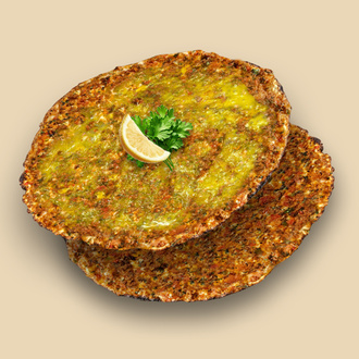 1 Cheddarli 1 Sade Lahmacun görseli