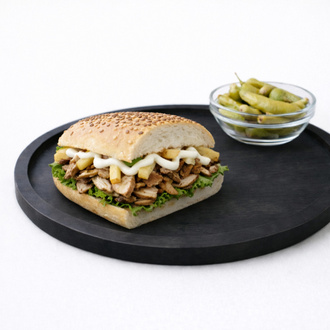 Yarım Ekmek Arası Tavuk Döner görseli