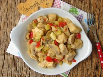 Sebzeli Tavuk Sote görseli